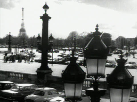 Eiffel Tower in 1965