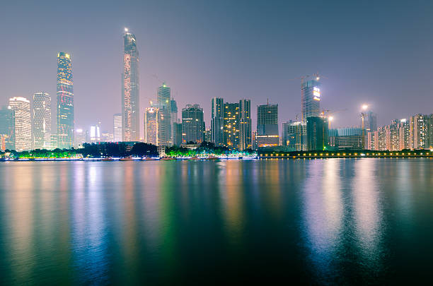 istock Guangzhou, China skyline on the Pearl River. 472482052