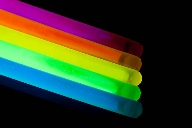 Glow Sticks Glow Sticks glow stick stock pictures, royalty-free photos & images