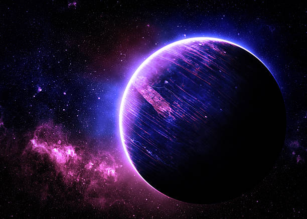 istock Alien Planet - Elements of this Image Furnished by NASA 472482572