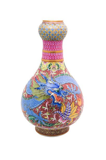 istock Chinese antique Dragon vase, Museum quality 472482786