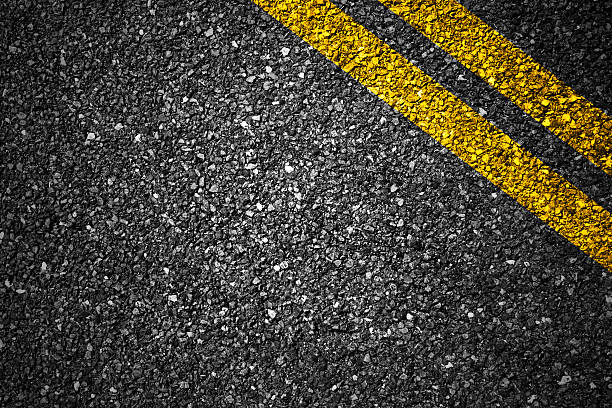 Closeup picture of road texture stock photo