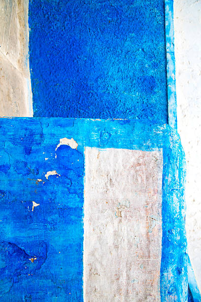istock blue  in  morocco africa abstract 472487486