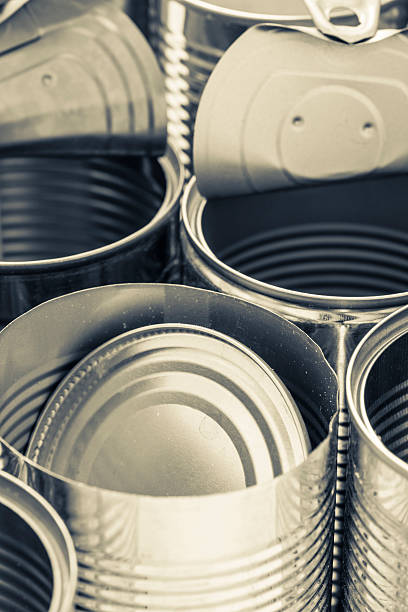 istock Recycling aluminum metal cans 472488496