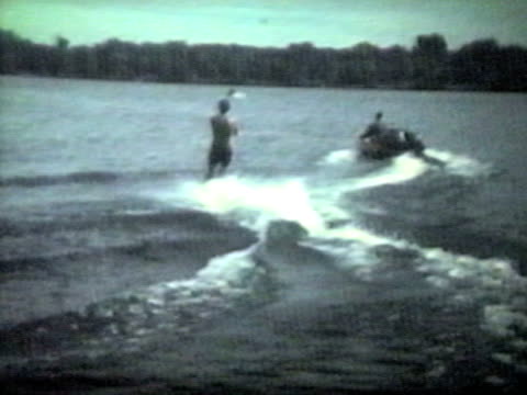 Water skiing 2-From 1960's film