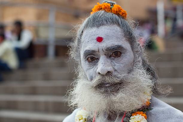 istock Portrait of Sadhu, India 472491900