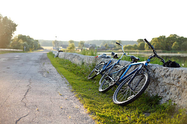 istock bicycles near the river 472492396