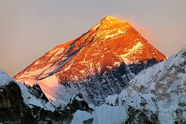 istock Evening view of Mount Everest from gokyo valley 472493586