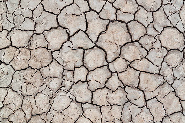 istock Surface of cracked earth for texture background , dried clay 472497942