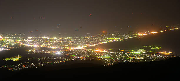 istock Night scene of Mutsu city 472499118