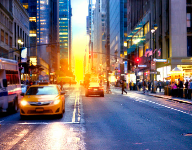 istock Sunset on 42nd Street, NYC 472501938