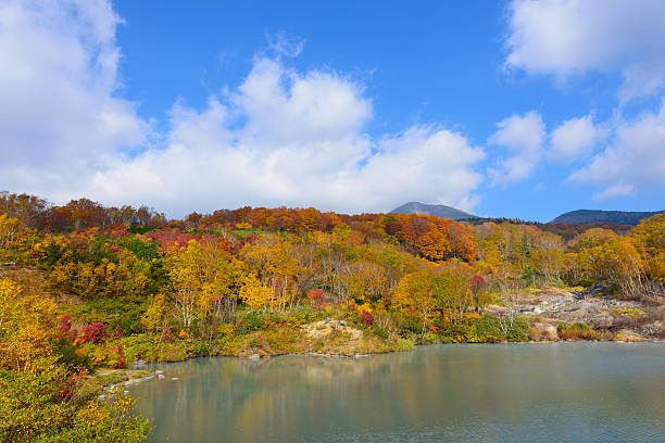 istock Autumn foliage in Aomori, Japan 472503008