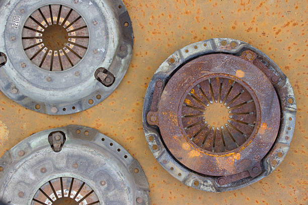 istock used clutch on a rusty metal 472504660
