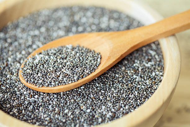istock Chia seed healthy superfood. 472507224