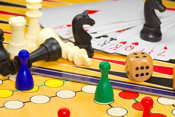 istock Closeup of board games 472508266