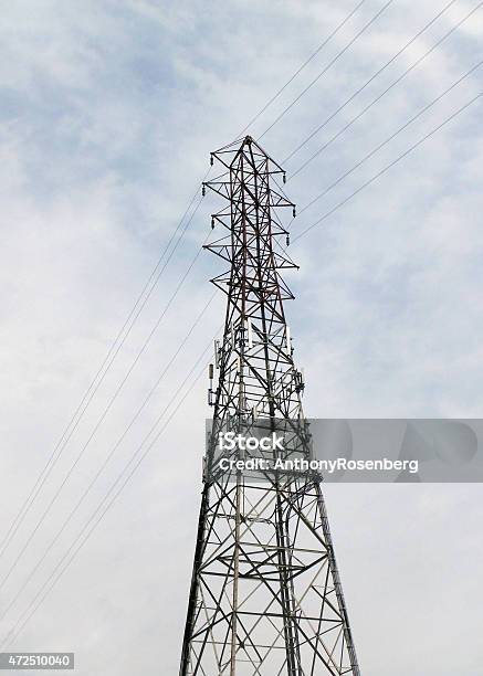 Power Lines Stock Photo - Download Image Now - 2015, Cable, Concepts