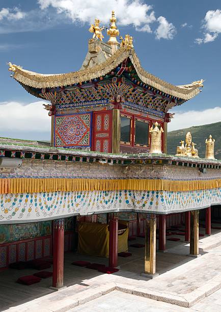 istock Tongren monastery or Longwu Monastery 472517590