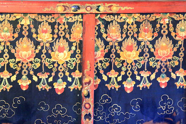 istock Tibetan wall decoration. Lhasa-Tibet. 1360 472518638