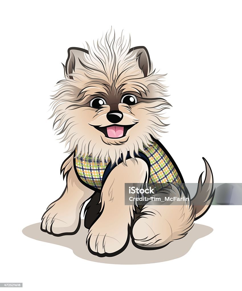 Pomeranian Dog Cartoon Stock Illustration - Download Image Now -  Pomeranian, 2015, Animal - iStock