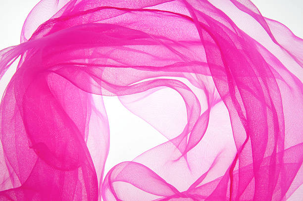 Fluttering scarf stock photo