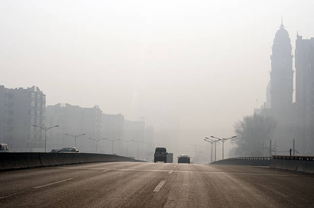 istock Haze in the city 472522110