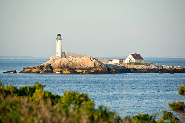 istock White Island Light in morning sun 472522496