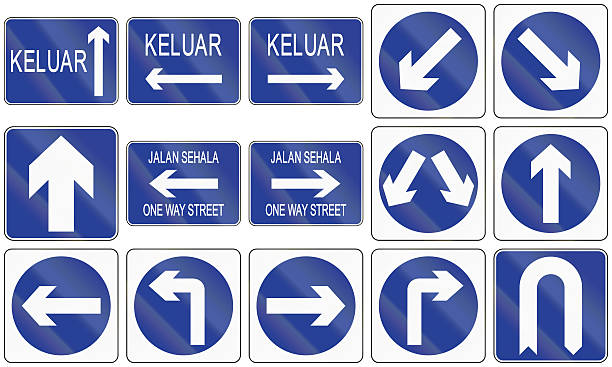istock Arrow Signs In Brunei 472523168