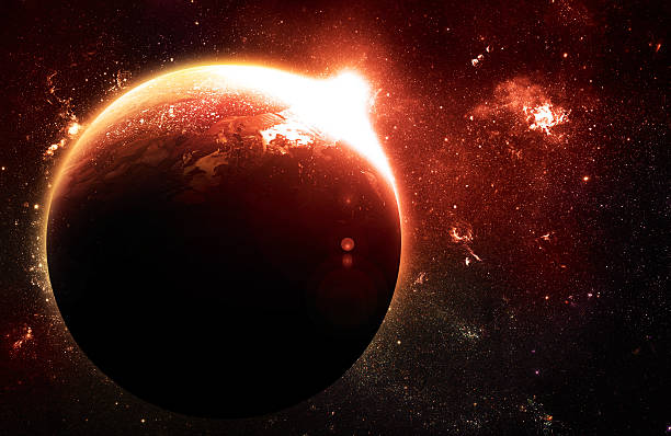 istock Atmosphere - Elements of this Image Furnished by NASA 472525854