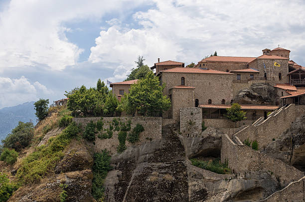 istock Monastery on top of a cliff in Meteora, Greece 472525998