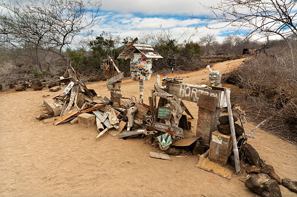 istock Post Office Bay Galapagos Islands 472526728