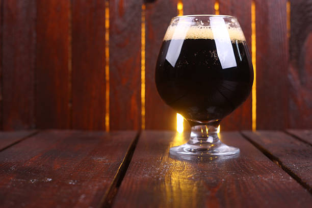 istock Glass of dark stout 472532118