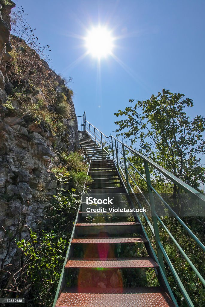 Stairway to sun 2015 Stock Photo