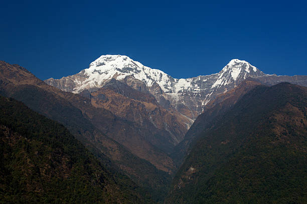 istock Annapurna South, view in a full day - Himalaya Mountains 472532874