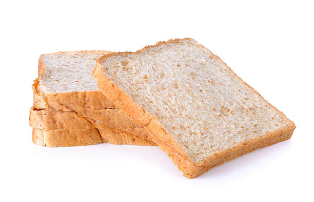 istock whole wheat Bread isolated on the white background 472533170