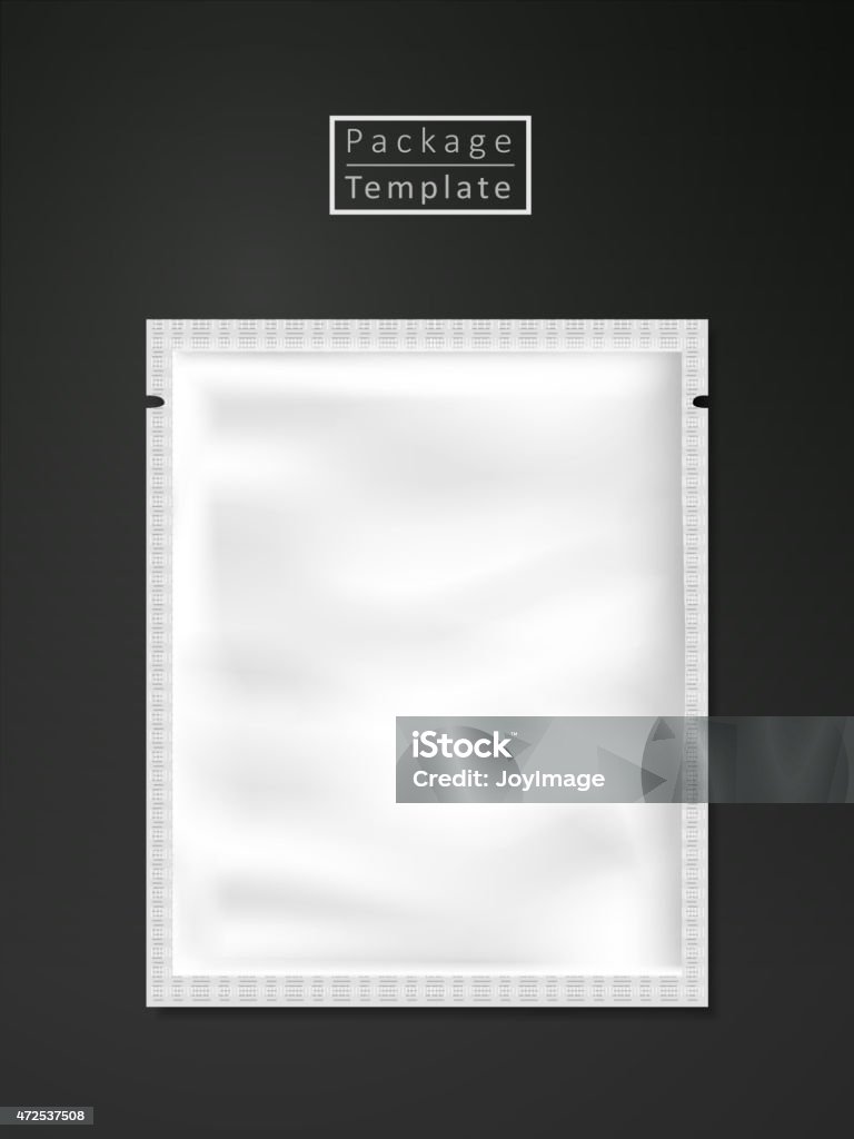 File Package Printable Blank Package Template Stock Illustration - Download Image Now ...