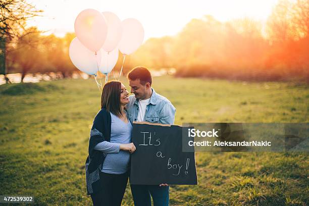 Its A Boy Stock Photo - Download Image Now - 2015, Adult, Agricultural Field