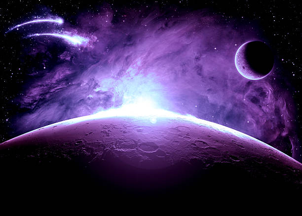 istock Planet Surface - Elements of this Image Furnished by NASA 472540974