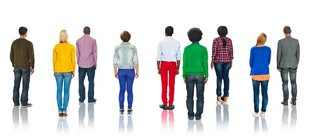 istock Group Of Multi-Ethnic People's Hands On Each Other's Shoulder An 472542132