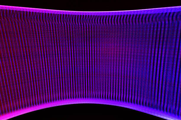 istock Lattice Of Purple Light 472542668