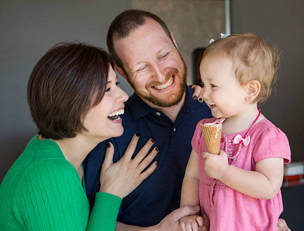 istock Family enjoys ice cream together 472542868