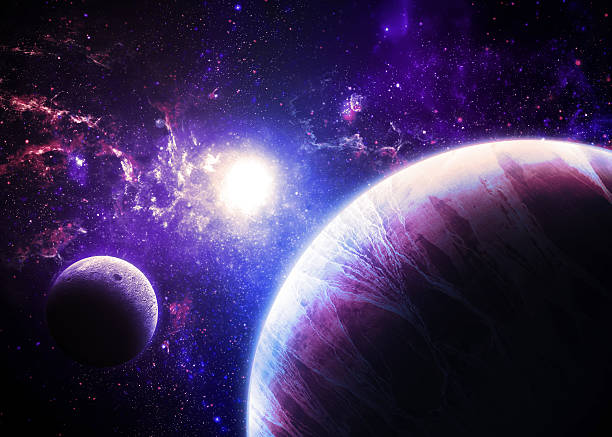 istock Planet Surface - Elements of this Image Furnished by NASA 472543024