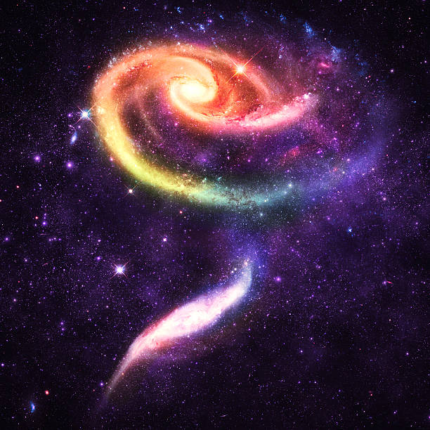 Rose Galaxy - Elements of this Image Furnished by NASA