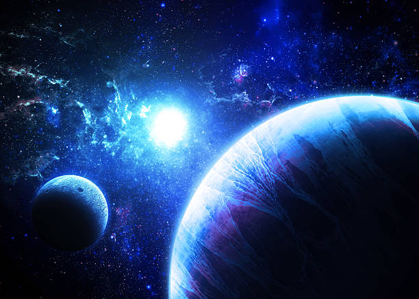 istock Planet Surface - Elements of this Image Furnished by NASA 472546526