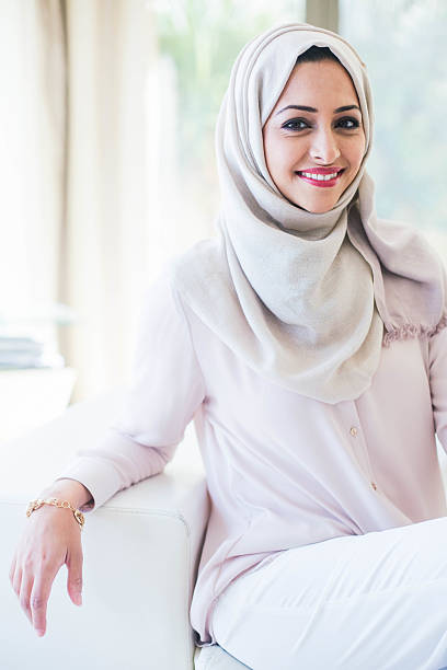 istock Beautifule middle eastern woman in Hijab. 472547260