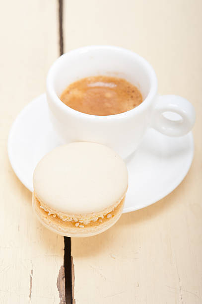 istock colorful macaroons with espresso coffee 472548266
