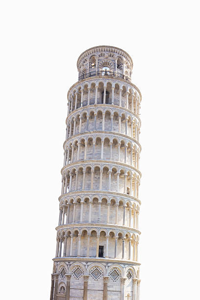 istock Isolated of The leaning tower in Pisa, Italy 472557310