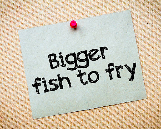 istock Bigger fish to fry 472557486