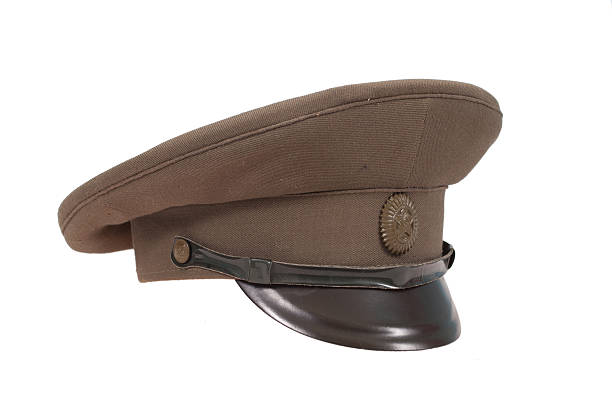 istock soviet army officer's field cap isolated on white background 472561602
