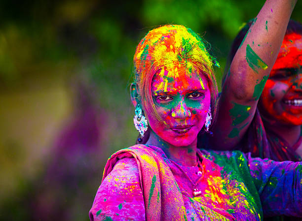 istock Indian women at Holi 472562270