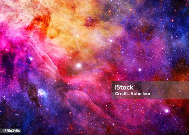 Starry Galaxy Elements Of This Image Furnished By Nasa Stock Photo - Download Image Now